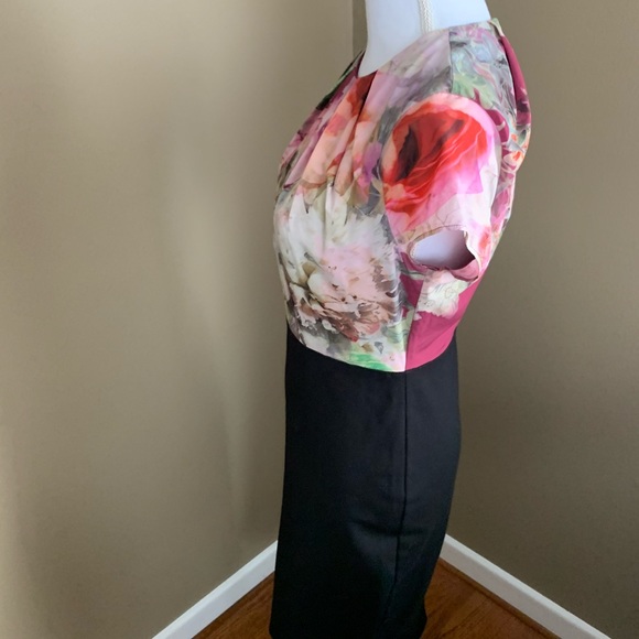 Ted Baker Watercolor Bodycon Dress - Picture 4 of 6